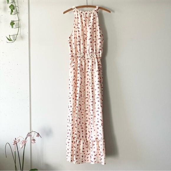 ZARA Floral Printed Midi Dress‎ L - Picture 4 of 5